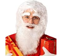 Widmann Perruque Père Noël Pe277 Nylon avec barbe et cache-sourcils