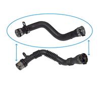 W WIELEN COMPONENTS COMPATIBLE AVEC MANCHON INTERCOOLER TUYAU TURBO AIR RENAULT FLUENCE MEGAN III SCENIC III 1.6 DCI 144603264R Noir