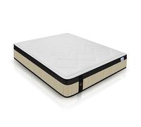 W WIN REST Matelas Cesar, Visco Gel de fermeté Moyenne Respirante, Noyau de Mousse à Haute densité et Haute récupération, Tissu Stretch de 300 g, Fibre hypoallergénique Super Douce