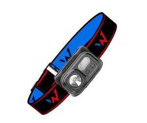 W Wonder Full Energy Lampe Frontale LED Rechargeable 1500 Lumens, 9 Modes | Mains libres pour courir, camper et bricoler, bandeau réglable confortable, tête orientable, s'allume d'un geste de la main