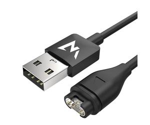 W Wonder Full Power - Câble de Charge USB Compatible Garmin Fēnix, Forerunner, Vívoactive, Vívomove - 1 mètre - Charge et Sync - Montres 6X, 7X, 5 Plus, 945, S60, Tactix, etc.