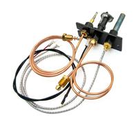 W010-0801 69L17 69L180199702 Ensemble de brûleurs d'allumage pour friteuse au propane 10002264 10002265 4021-736 485-510A Thermocouple et thermopile Outil de réparation professionnel sûr et durable