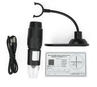 W03 Microscope numérique grossissement 1000X Loupe électronique USB avec Connexion sans Fil WiFi et Support réglable Flexible Compatible avec Les appareils Mobiles Android et iOS