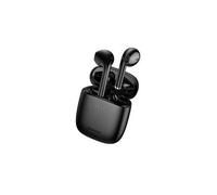 w04 sports tws sans fil casque bluetooth écouteur 5. 0 dans l'oreille casque noir + yokuli boîte de rangement bleu