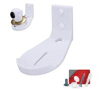 W07 Support mural incliné pour moniteur de bébé et caméra de sécurité Wyze, Wansview, Blink, TP Link, Ring et plus encore, adhésif et à visser, support facile à installer, réduit les angles morts et