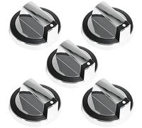 W10284885 Bouton de contrôle du gaz compatible avec les brûleurs de four Whirlpool Range Accessoires de rechange WPW10284885 AP6018699 PS11752001 (5 pièces)