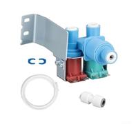 W10408179 Vanne d'entrée d'eau, électrovanne de rechange WPW10179146 W10179146 pour réfrigérateur Kenmore pour machine à glaçons, réparation des fuites