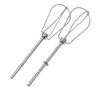 W10490648 Batteurs turbo for batteur à main KitchenAid - Remplace les batteurs classiques for soupes, smoothies, milkshakes et blancs d'œufs (lot de 2)