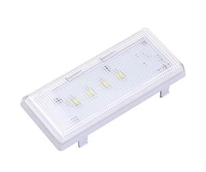 W10515058 Module d'éclairage LED de rechange avec lentille conique et lunette pour réfrigérateurs Whirlpool, Maytag, 3021142 W10465957, AP6022534, PS11755867