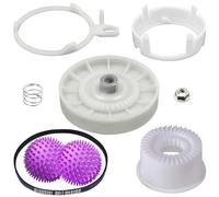 W10721967 Kit d'embrayage de poulie de lave-linge et courroie d'entraînement W10006384 pour machine à laver Whirlpool, Kenmore, Maytag W10721967, W10006356, AP5951296, W10315818