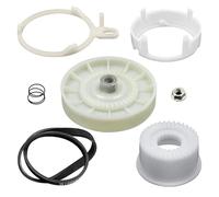 W10721967 Kit d'embrayage de poulie de rondelle W10006384 Compatible avec Whirlpool, Compatible avec Kenmore, W10721967 W10006356 AP5951296