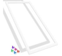 W10856583 Joint de porte de congélateur compatible avec Whirlpool W10574474 4383855 Maytag WRR56X18FW00 WSR57R18DH00 Joint de porte de réfrigérateur blanc