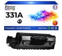 W1331A 331A toner compatible pour HP Laser 408dn Laser MFP 432fdn Noir avec puce rendement 5000 pages impression bureau