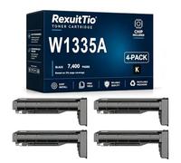 W1335A Remplacement de la Cartouche de Toner Compatible à Haut rendement pour W1335A avec la dernière Puce, Convient à l'imprimante Laser HP LaserJet MFP 438n M442dn M443nda, Noir