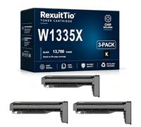 W1335X Remplacement de la Cartouche de Toner Compatible à Haut rendement pour W1335A avec la dernière Puce, Convient à l'imprimante Laser HP LaserJet MFP 438n M442dn M443nda, Noir