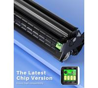 W1350A Toner De Rechange Pour Hp 135A W1350A W1350X Pour Hp Laserjet M209 M209Dw Mfp M234 M234Dw M234Sdw M234Sdn (1 X 135A Noir,Avec Puce)