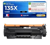 W1350X 135X Toner Compatible pour HP LaserJet M207dw M209d M209dw MFP M232dw M233dw M234d M234dw M234sdn M234sdw M235dw M235sdw M236dw M237dw Noir Haute capacité avec Puce 2400 Pages