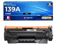 W1390A 139A Toner Compatible pour HP LaserJet Pro 3001dn 3001dw 3002dn 3002dw 3003dn 3004dw Noir avec Puce Haute capacité 1500 Pages