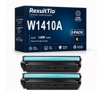 W1410A Remplacement de Cartouche de Toner Compatible à Haut rendement pour W1410A W1410X avec la dernière Puce, Convient à l'imprimante Laser HP M110w MFP M139 M140w M140we, Noir