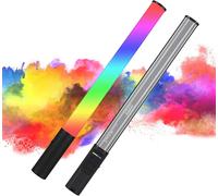 W150Rgb Handheld Rgb Light Tube Led Video Light Wand 2500K-9000K Dimmable 20 Light Scene Effects Built-In Battery For Vlog Live Streaming Product Portrait Photography[VIT695847]