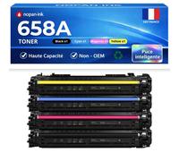 W2000A W2001A W2002A W2003A HP 658A Toners compatibles pour HP Color LaserJet Enterprise M751dn M751n avec puce