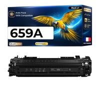W2010A 659A H-659A Toner Noir Compatible pour HP Color LaserJet Enterprise M856dn M856x MFP M776dn Flow MFP M776z M776zs Managed E85055dn Haute capacité avec Puce 16000 Pages