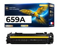 W2012A 659A H-659AY Toner Jaune Compatible pour HP Color LaserJet Enterprise M856dn M856x MFP M776dn Flow MFP M776z M776zs Managed E85055dn avec Puce 13000 Pages
