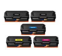 W2030A W2031A W2032A W2033A 415A pack 5 toners compatibles HP M454dn M479fdw avec puce 2400 2100 pages