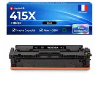 W2030X 415X toner compatible pour HP Color LaserJet Pro M454dn M454dw M479fdn M479fdw Noir avec puce 7500 pages