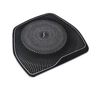 W205 Couvercle de haut-parleur audio en aluminium pour tableau de bord - Pour classe C W205 C180 C200 2015-2017