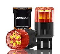 W21/5W Ampoule LED, Rouge Super Brillant 6.5W 12V 24V Non-Polarité 2835 18SMD T20 7443 7440 W21W Ampoules LED pour la Lumière de Voiture Feu de Recul, Feu de Freinage, Lumière de Jour (2Pièces)