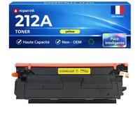 W2122A 212A toner Jaune compatible pour HP Color LaserJet Enterprise M554dn M555dn M555x 4500 pages