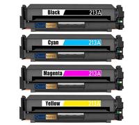 W2130A W2131A W2132A W2133A HT213A 4 Toners compatible pour HP 5700dn 6700dn 5800dn 6800dn Noir Cyan Magenta Jaune