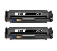 W2130X HT213X 2 Toners Compatible pour HP Color LaserJet Enterprise 5700dn 6700dn 6701dn MFP 5800dn MFP 6800dn Flow 5800zf 6800zf X654dn X65455dn Noir Haute capacité avec Puce 2 x 9000 Pages