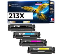 W2130X W2131X W2132X W2133X HT213X 4 Toners compatible pour HP 5700dn 6700dn 6701dn MFP 5800dn 6800dn Noir Cyan Magenta Jaune 9000p