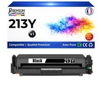 W2130Y HT213Y Toner Noir compatible pour HP Color LaserJet Enterprise 5700dn 6700dn 6701dn MFP 5800dn 6800dn avec puce 18000p