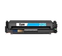 W2131X HT213X Toner Compatible pour HP Color LaserJet Enterprise 5700dn 6700dn 6701dn MFP 5800dn MFP 6800dn Flow 5800zf 6800zf X654dn X65455dn X65465dn Cyan Haute capacité avec Puce 6000 Pages