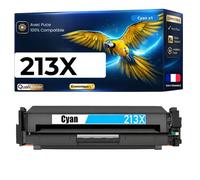 W2131X HT213X Toner Cyan compatible pour HP Color LaserJet Enterprise 5700dn 6700dn 6701dn MFP 5800dn 6800dn avec puce 6000p