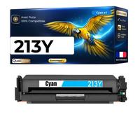 W2131Y HT213Y Toner Cyan compatible pour HP Color LaserJet Enterprise 5700dn 6700dn 6701dn MFP 5800dn 6800dn avec puce 12000p