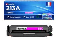 W2132A HT213A Toner Compatible pour HP Color LaserJet Enterprise 5700dn 6700dn 6701dn MFP 5800dn MFP 6800dn Flow 5800zf 6800zf X654dn X65455dn X65465dn Magenta Haute capacité avec Puce 3000 Pages