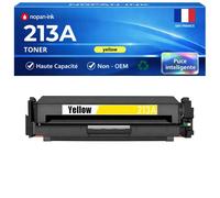 W2133A HT213A Toner Jaune compatible pour HP Color LaserJet Enterprise 5700dn 6700dn 6701dn MFP 5800dn 6800dn X654dn avec puce 3000p