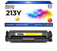 W2133Y HT213Y Toner Jaune compatible pour HP Color LaserJet Enterprise 5700dn 6700dn 6701dn MFP 5800dn 6800dn avec puce 12000p