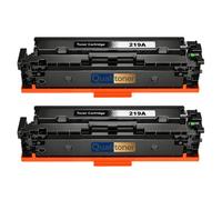 W2190A 219A Pack de 2 Toners Noir compatibles pour HP 3202dn 3202dw 3302fdw MFP 3302dw 3302fdn haute capacité 1300 pages