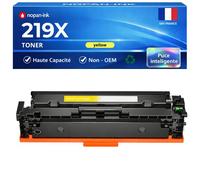 W2192X 219X Toner Jaune compatible pour HP 3202dn 3202dw 3302fdw MFP 3302dw 3302fdn haute capacité avec puce 2500 pages