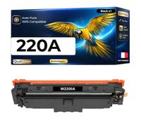 W2200A 220A Toner Noir Compatible pour HP Color LaserJet Pro 4202dn 4202dw 4202dwe MFP 4302dw 4302dwe 4302fdn 4302fdw 4302fdwe Haute capacité avec Puce 2000 Pages
