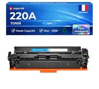 W2201A 220A Toner Cyan Compatible pour HP Color LaserJet Pro 4202dn 4202dw 4202dwe MFP 4302dw 4302fdw 4302fdwe Haute capacité avec Puce 1800 Pages