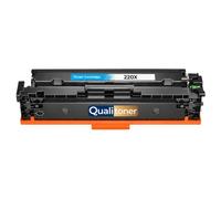 W2201X 220X Toner Cyan Compatible pour HP Color LaserJet Pro 4202dn 4202dw 4202dwe MFP 4302dw 4302fdw 4302fdwe Haute capacité avec Puce 5500 Pages
