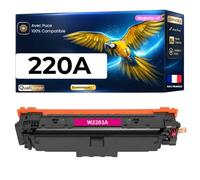 W2203A 220A Toner Magenta Compatible pour HP Color LaserJet Pro 4202dn 4202dw 4202dwe MFP 4302dw 4302fdw 4302fdwe Haute capacité avec Puce 1800 Pages