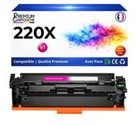 W2203X 220X Toner Magenta compatible pour HP 4202dn 4202dw 4302dw 4302fdw haute capacité avec puce 5500 pages couleur laser