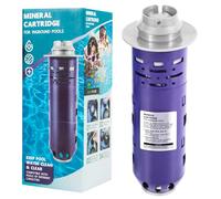 W28002 Cartouche minérale compatible avec tous les désinfectants de piscine Zodiac DuoClear System 45 navires sauf limité, compatible avec les piscines jusqu'à 45 000 gallons W26002